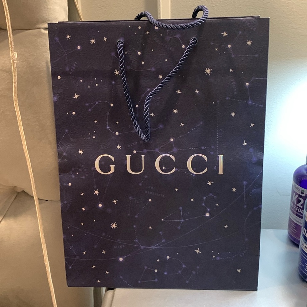 Authentic New Gucci Gift Bag